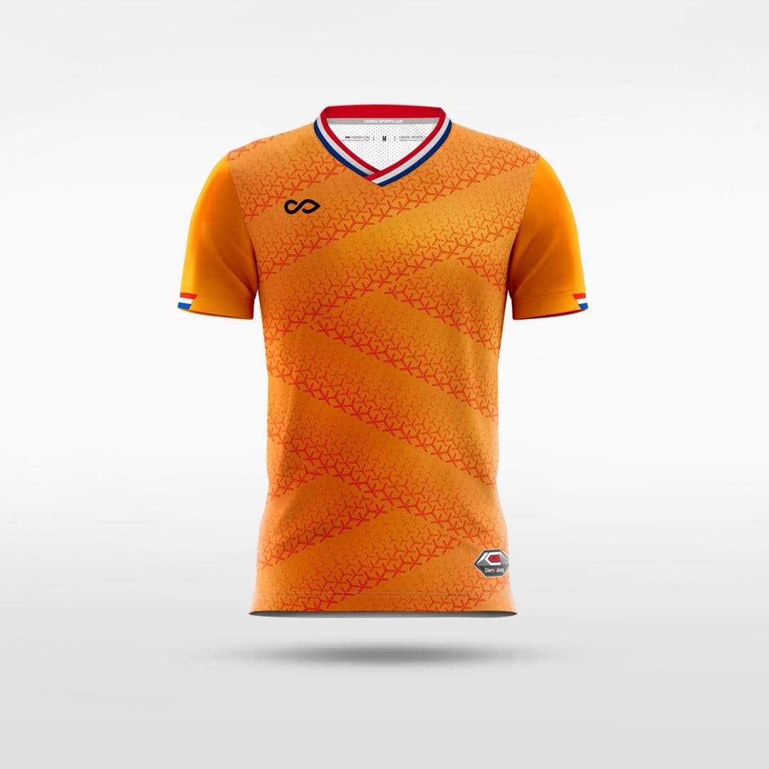 Team Netherlands - Customized Kid's Sublimated Football Jersey