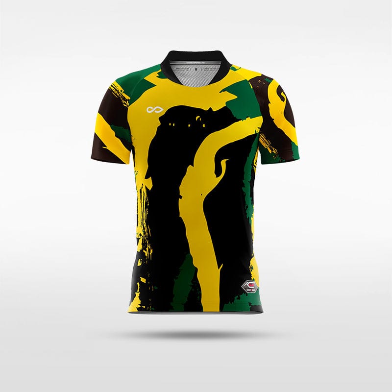 Pop Camouflage 1 - Customized Kid's Sublimated Football Jersey