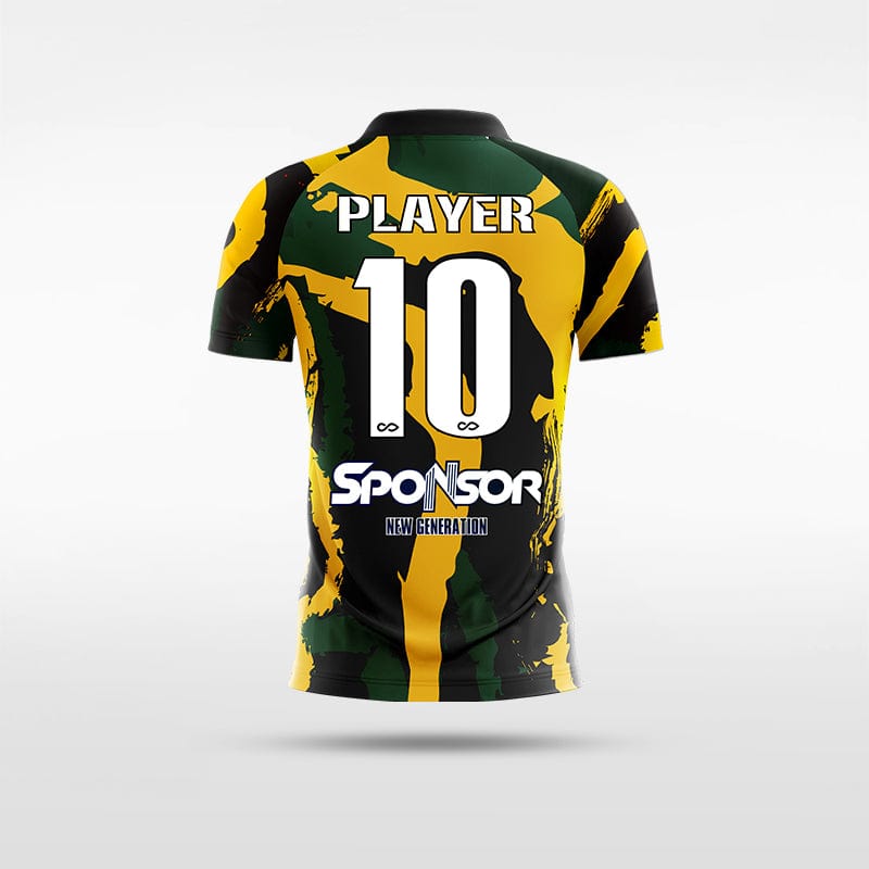 Pop Camouflage 1 - Customized Kid's Sublimated Football Jersey