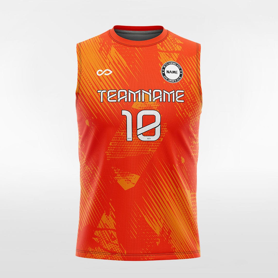 Tiger - Customized Men's Sublimated Sleeveless Football Jersey