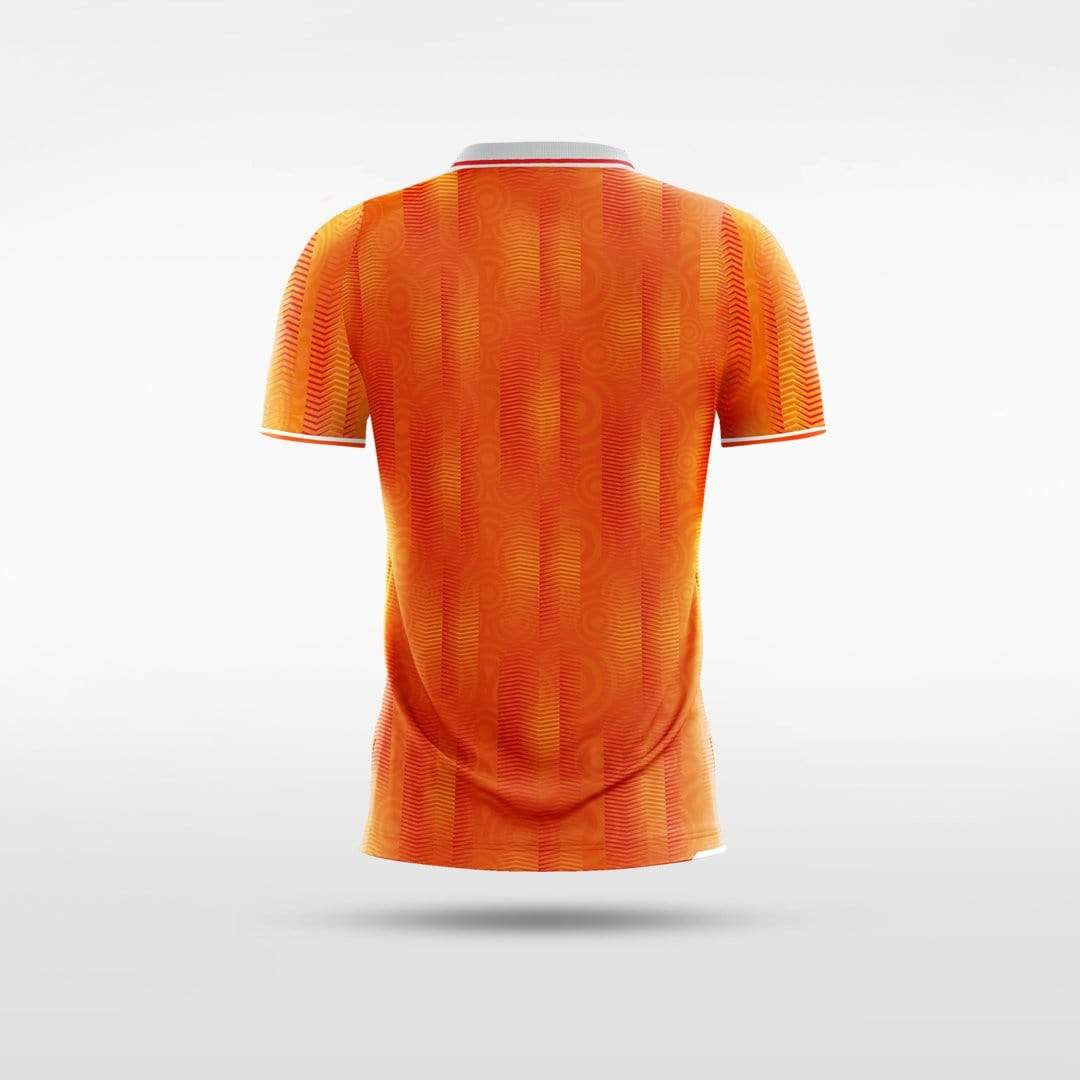 Human Moon Day - Customized Kid's Sublimated Football Jersey