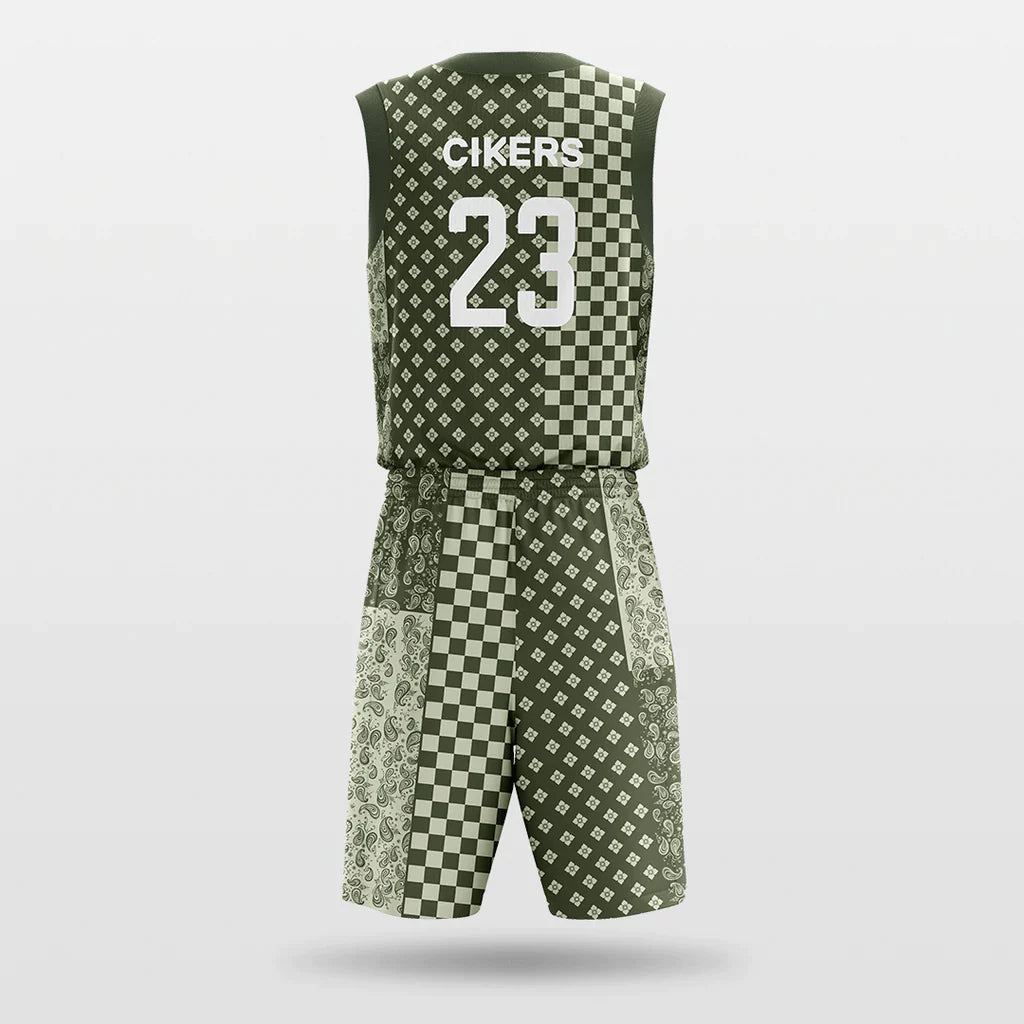 Cashew- Customized Sublimated Basketball Set