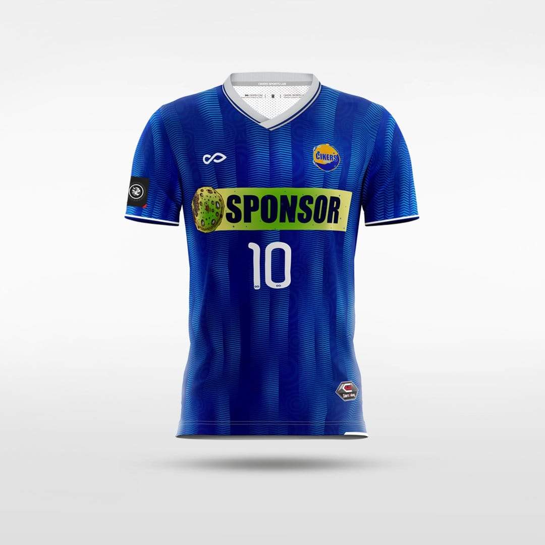Human Moon Day - Customized Kid's Sublimated Football Jersey