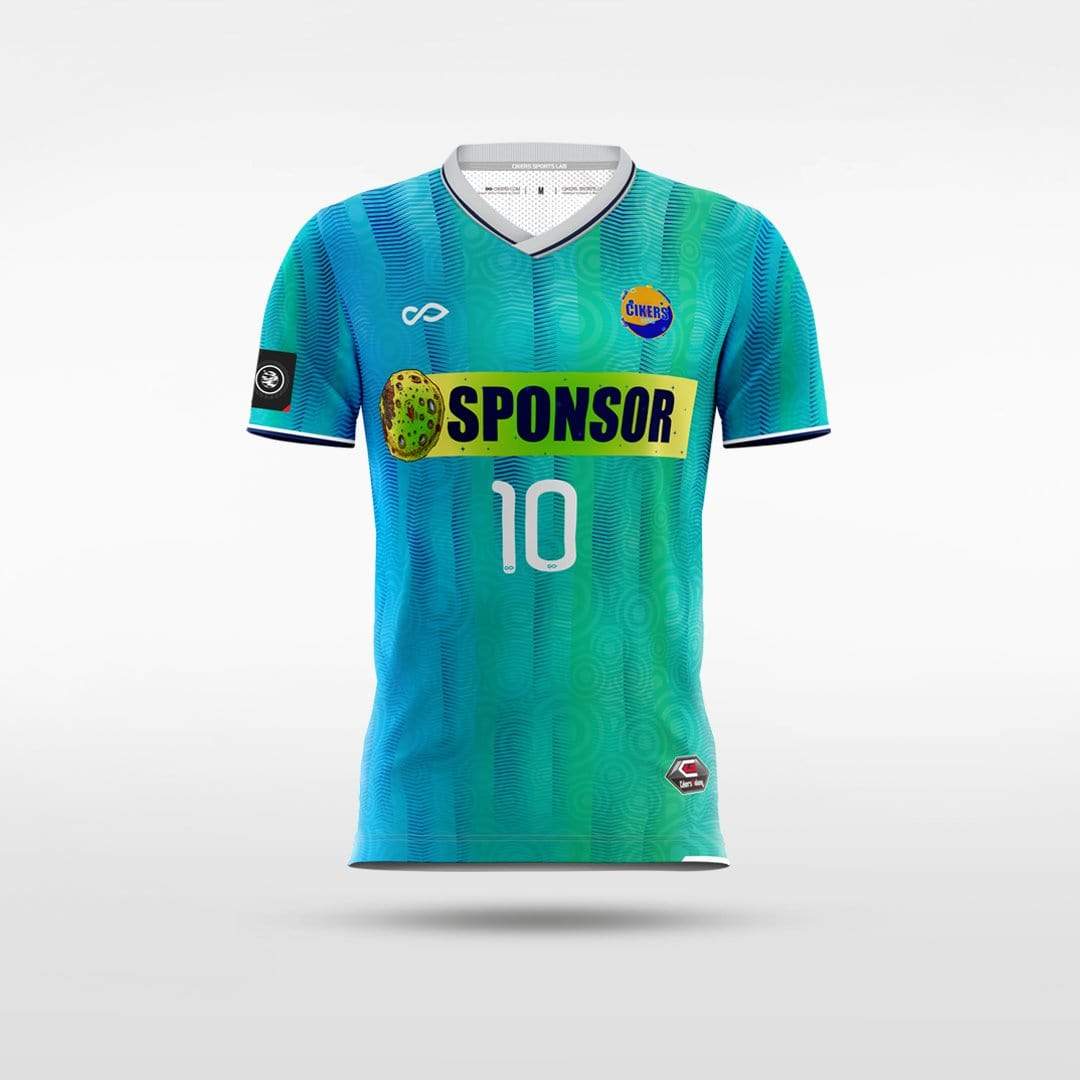 Human Moon Day - Customized Kid's Sublimated Football Jersey
