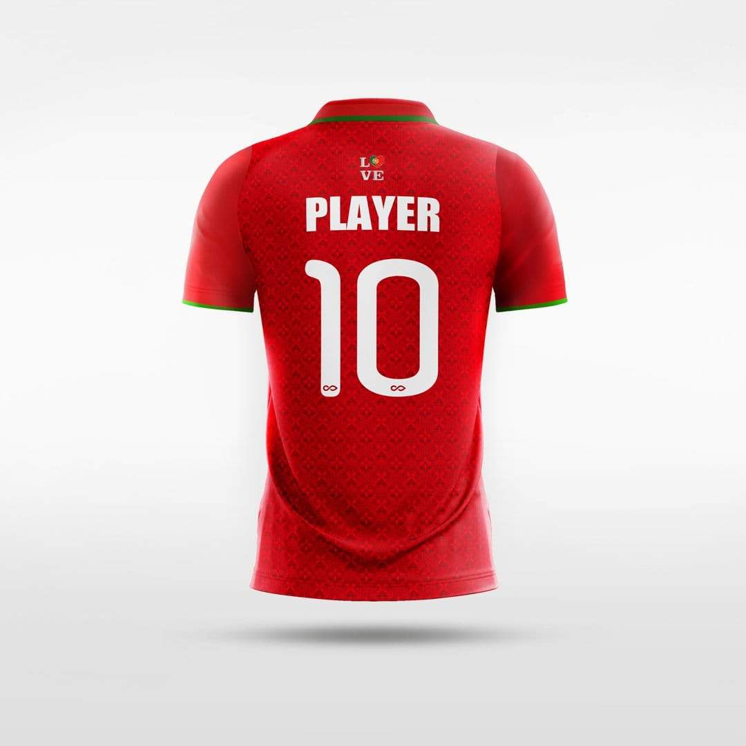 Team Portugal - Customized Kid's Sublimated Football Jersey
