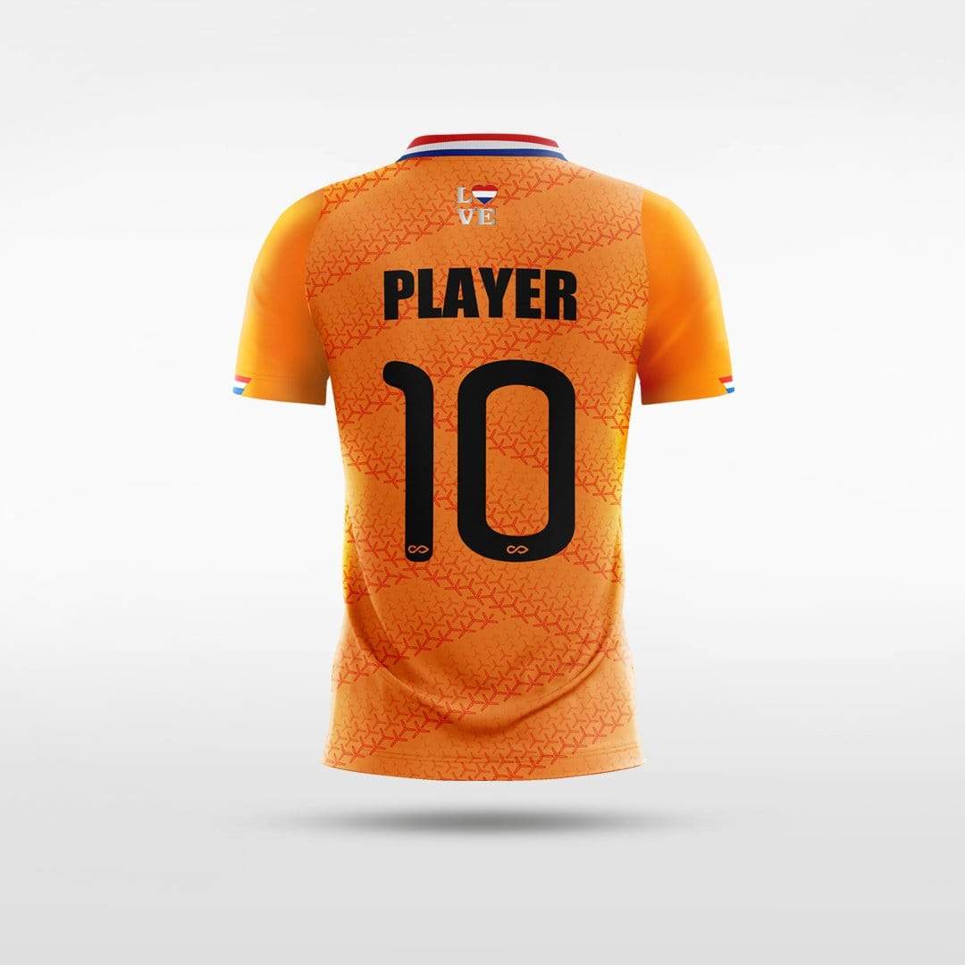 Team Netherlands - Customized Kid's Sublimated Football Jersey