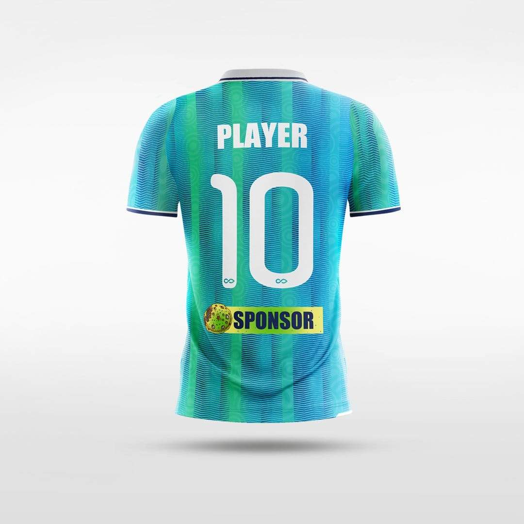 Human Moon Day - Customized Kid's Sublimated Football Jersey