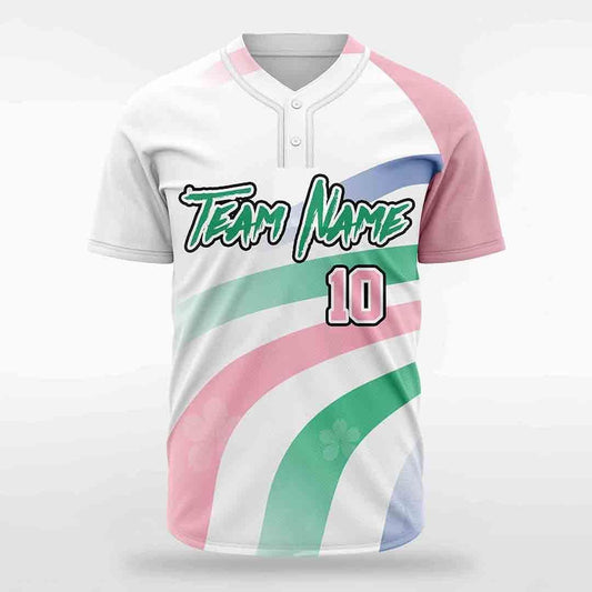 Hike - Customized Men's Sublimated 2-Button Baseball Jersey