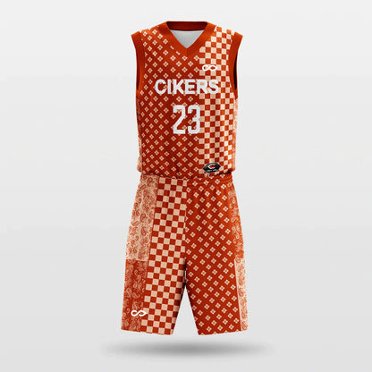 Cashew- Customized Sublimated Basketball Set