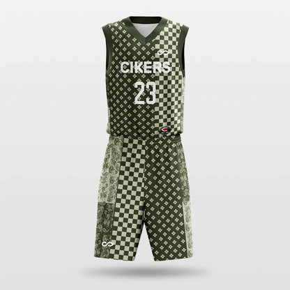 Cashew- Customized Sublimated Basketball Set