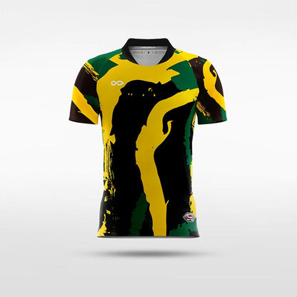 Pop Camouflage 1 - Customized Kid's Sublimated Football Jersey