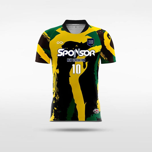 Pop Camouflage 1 - Customized Kid's Sublimated Football Jersey