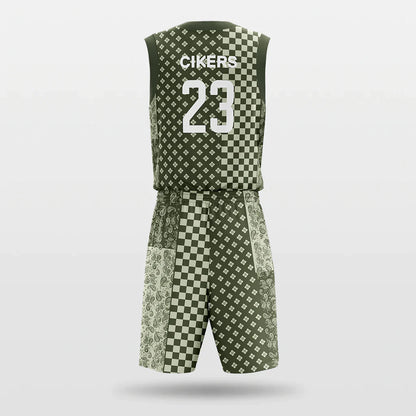 Cashew- Customized Sublimated Basketball Set