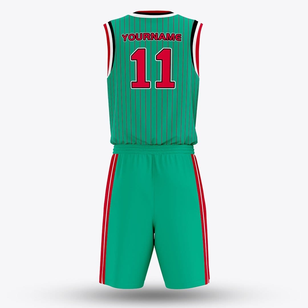 Left Auto - Customized  Sublimated Basketball Set