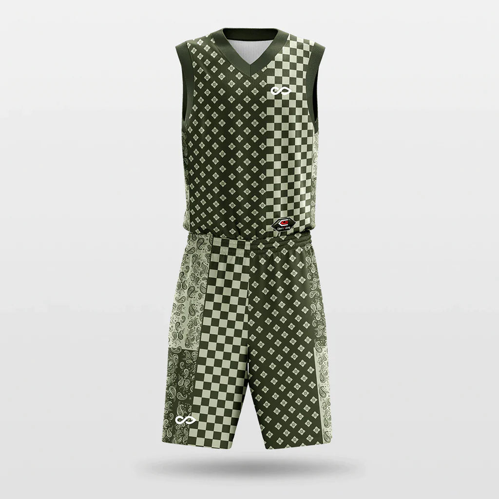 Cashew- Customized Sublimated Basketball Set