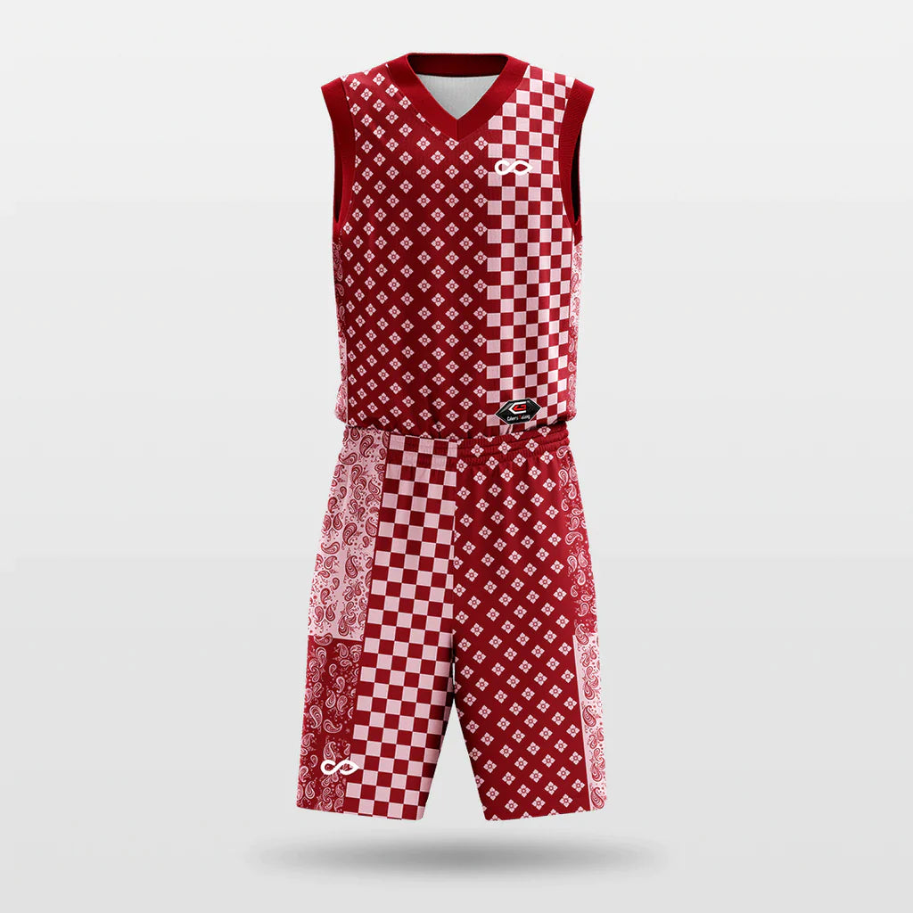 Cashew- Customized Sublimated Basketball Set