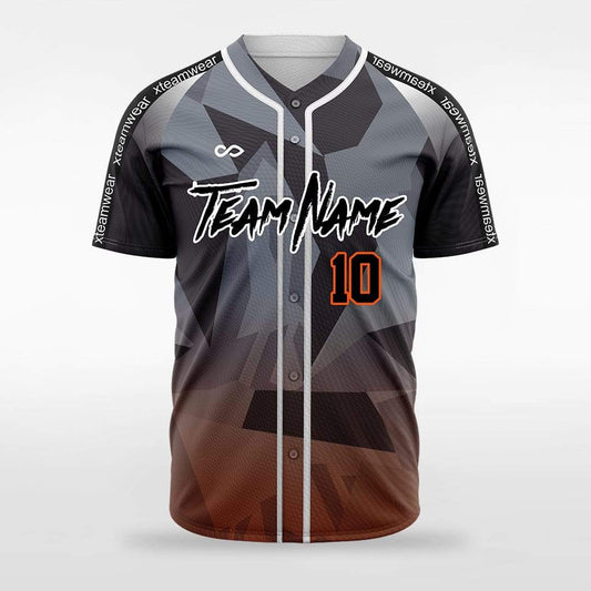 Das Engine - Customized Men's Sublimated Full-Button Baseball Jersey