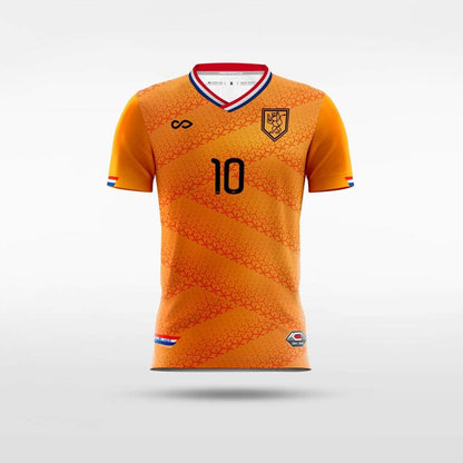 Team Netherlands - Customized Kid's Sublimated Football Jersey