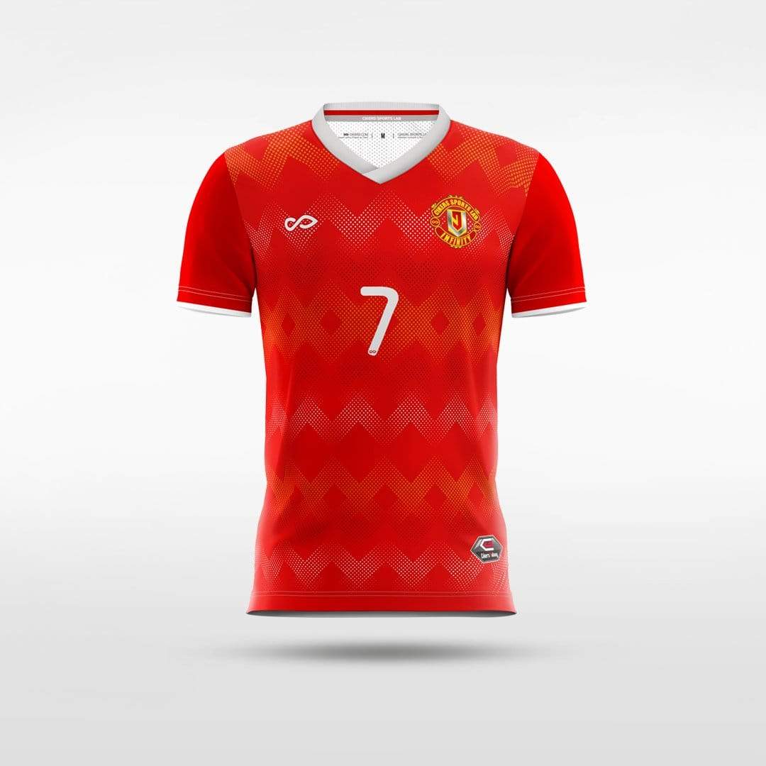United - Customized Kid's Sublimated Football Jersey