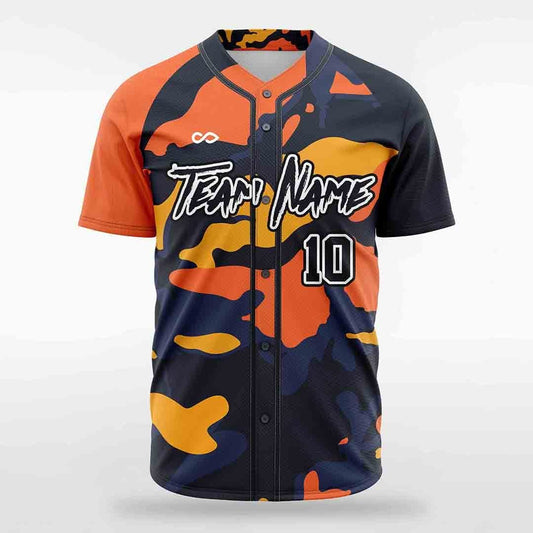 Canyon - Customized Men's Sublimated  Full-Button Baseball Jersey