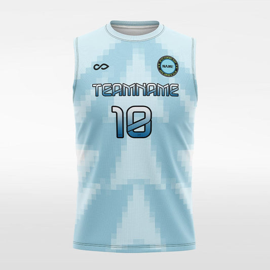 Mosaic - Customized Men's Sublimated Sleeveless Football Jersey