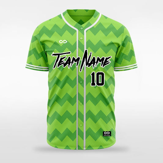 Thunderbird - Customized Men's Sublimated Full-Button Baseball Jersey