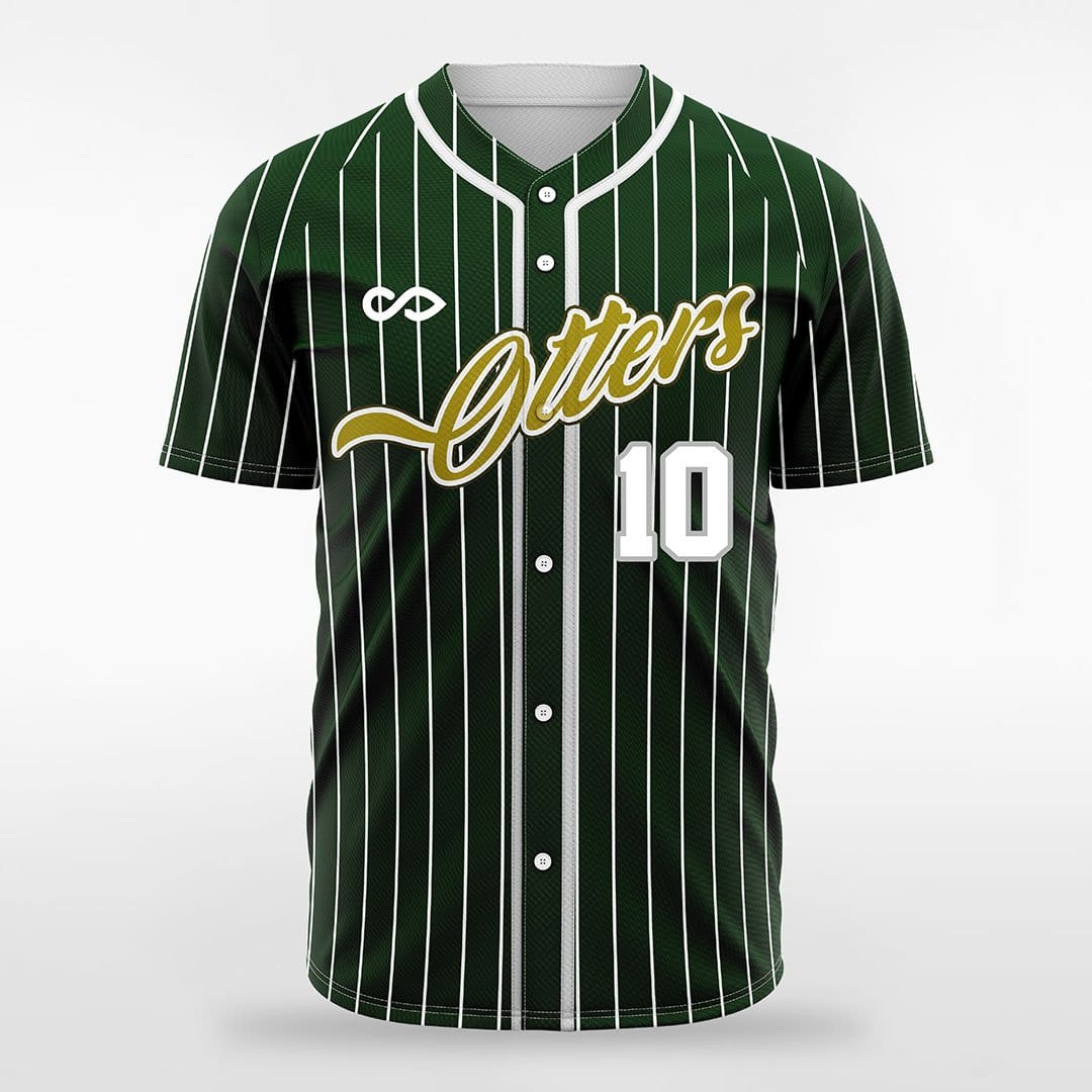Chivalry - Customized Men's Sublimated Full-Button Baseball Jersey
