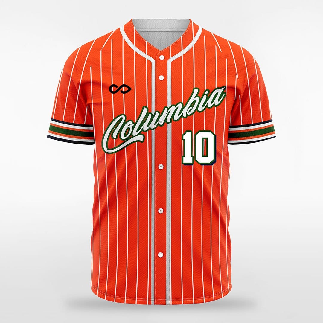 Chivalry - Customized Men's Sublimated Full-Button Baseball Jersey